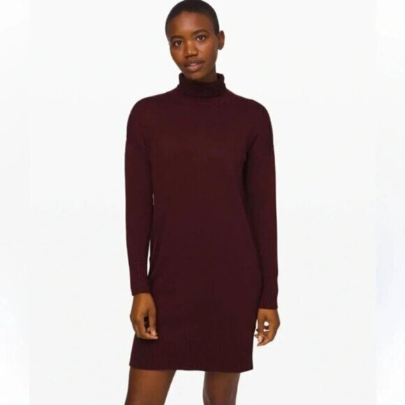 Lululemon Softer Still Dress Garnet - Picture 2 of 13